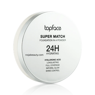 پنکیک و کرم پودر دوکاره تاپ فیس مدل سوپر مچ Super Match حجم ۱۰ گرم
