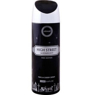 اسپری بدن های استریت میدنایت زنانه آرماف High Street Midnight حجم 200 میلیلیتر